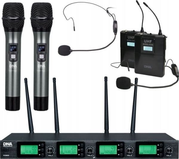 DNA Microphone Professional RV-4 MIX Svart