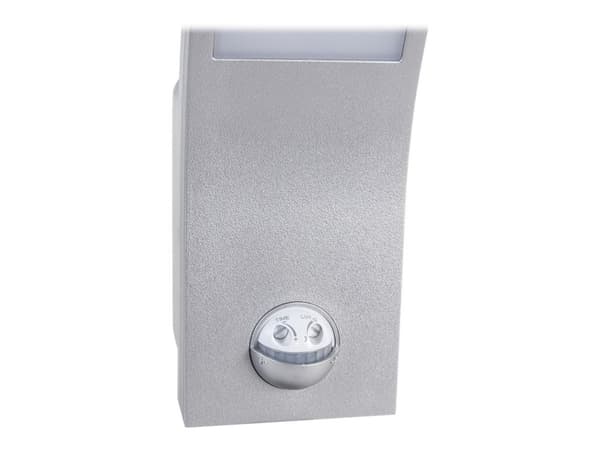 Maclean MCE244S - Vegglampe - LED - 10 W (ekvivalent 100 W) - sølv