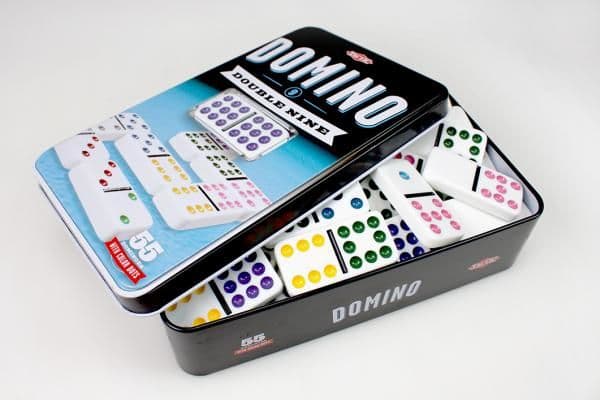 Tactic Domino Double 9 board game