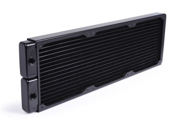 Alphacool 14379, Radiatior, Messing, Kopper, Stål, Sort, 1/4", 60 °C, 6 vifter