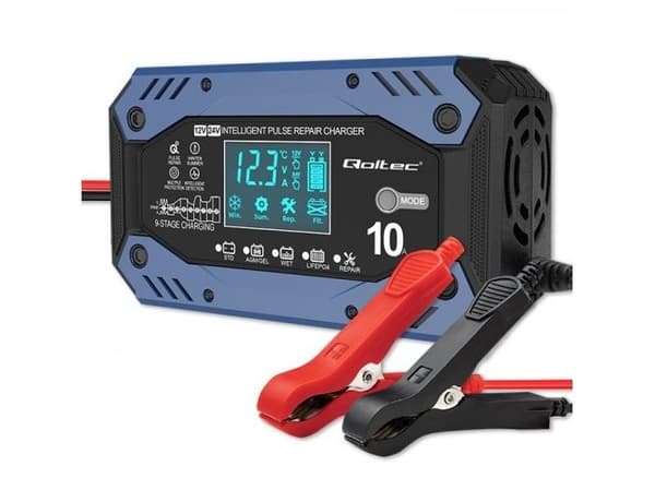 Qoltec batteriladdare - 12 / 24 V