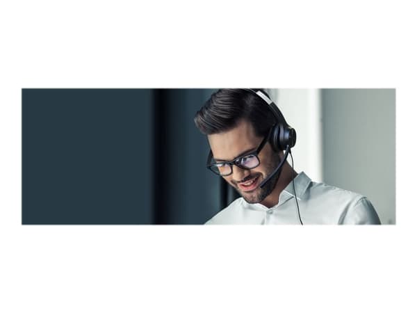 Creative Chat USB - Hodesett - on-ear - kablet - USB-C - svart