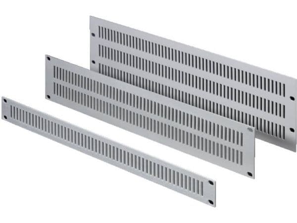 Rittal 2231000, Trimpanel, Aluminium, Grå, 3 stykker