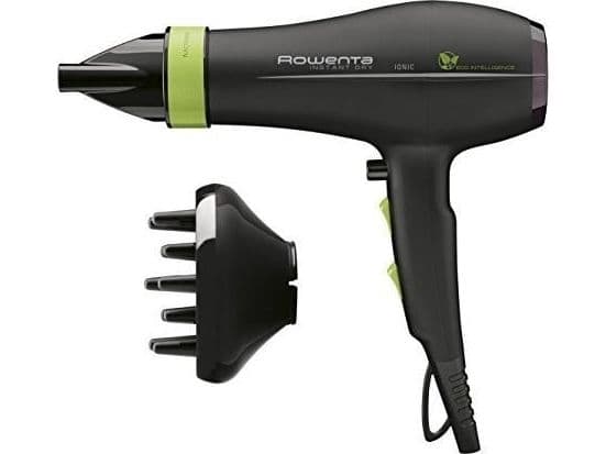 Rowenta CV6030 Eco Intelligence - Hårtørrer - svart/grønn