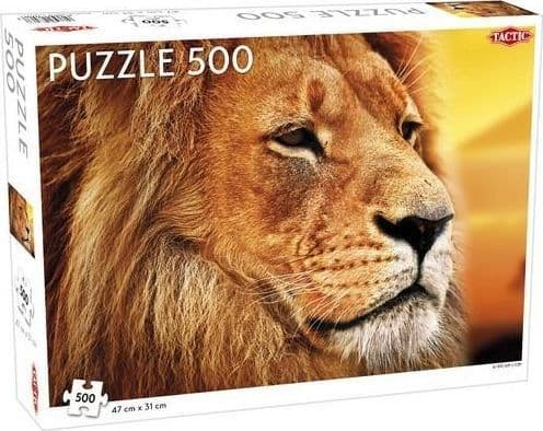 Tactic African Lion 500 pcs, 500 stykker, Dyr, 8 år