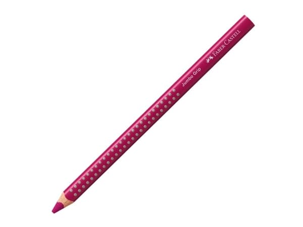 Färgpenna, Faber-Castell Grip, JUMBO, Violett, triangulär - (12 st.)