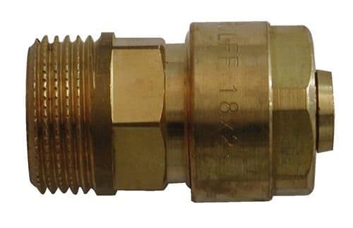 Startkoppling gabotherm 18 mm x 1/2" NP