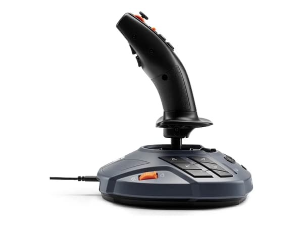 Thrustmaster SimTask FarmStick P, Maatalouskoneen tikku, Musta, Harmaa, Thrustmaster T128, Thrustmaster T248, 185 mm, 190 mm, 230 mm