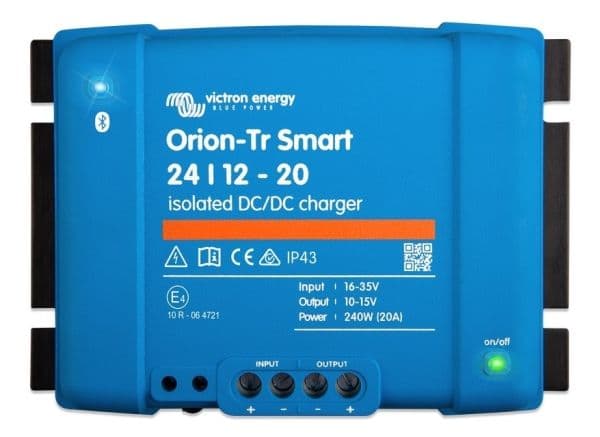 Orion-Tr Smart isolerad DC-DC-laddare 24/12-20A