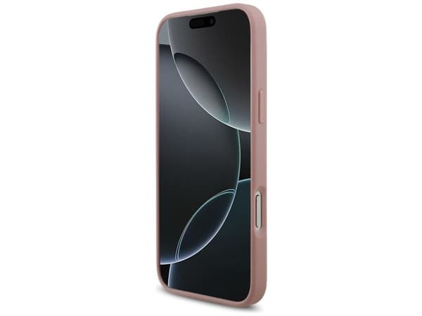 Guess Fixed Glitter Big 4G Case for iPhone 18 Pro Max / 17 Pro Max - Pink