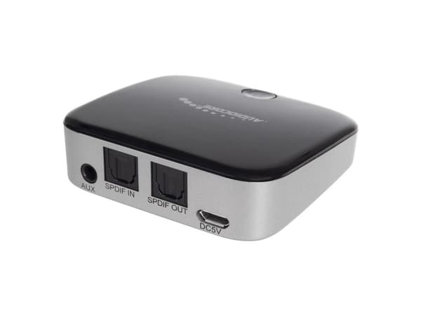 Bluetooth 5.0 AUX-mottaker Baseus Qiyin (svart)