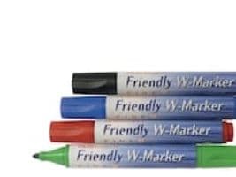 Permanent marker Ballograf Friendly, vattenbaserad, medium, 4 st