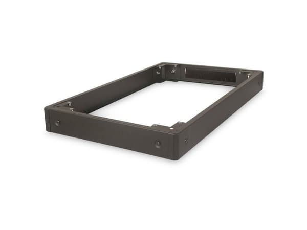Digitus - Sokkel för rack - sort, RAL 9005 - 19"