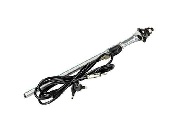 Teleskopantenne AM/FM universal passiv krom