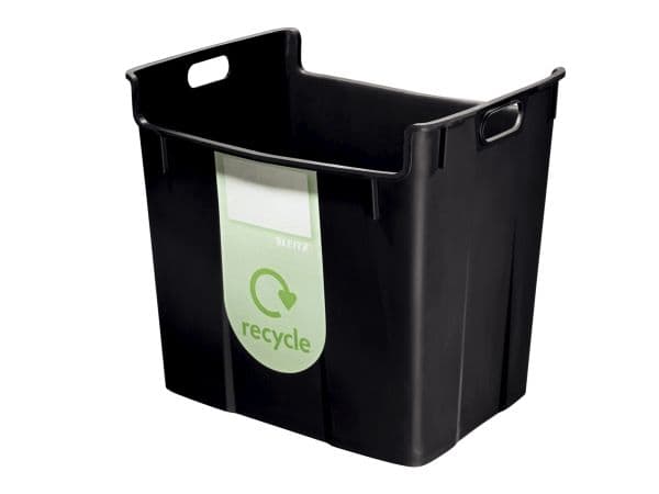 Papperskorg Leitz Basko 40 ltr. svart