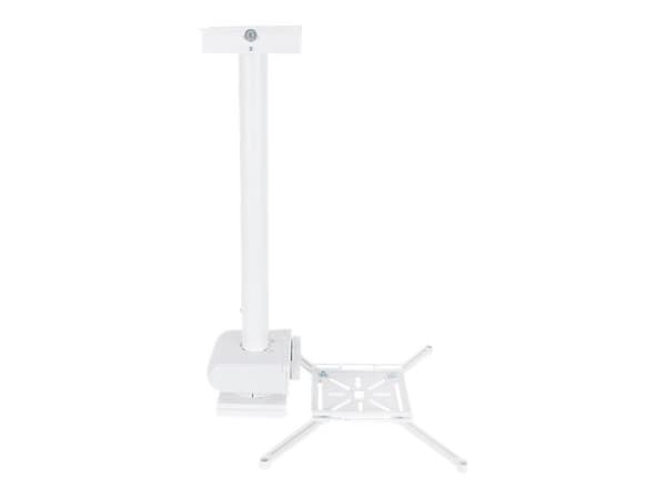 Multibrackets M Universal Ceilingmount - Monteringssats (takmontering, monteringsarm) - för projektor - vit - takmonterbar