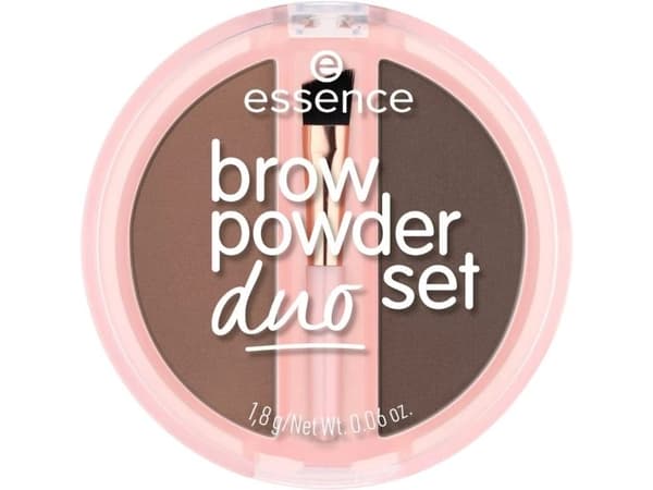 Essence Brow Powder Duo Set Eyebrow Powder 02 Medium 1.8g