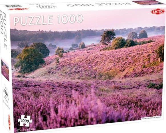 Tactic Puzzle Lovers Moors Covered in Heather 1000 pcs puzzle