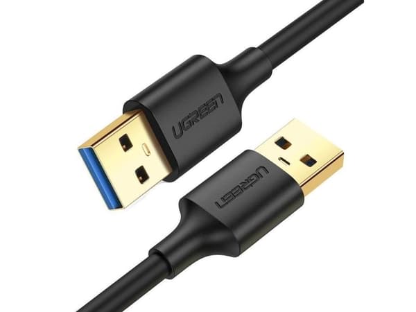 USB 3.0 A-A UGREEN kaapeli 0.5m (musta)
