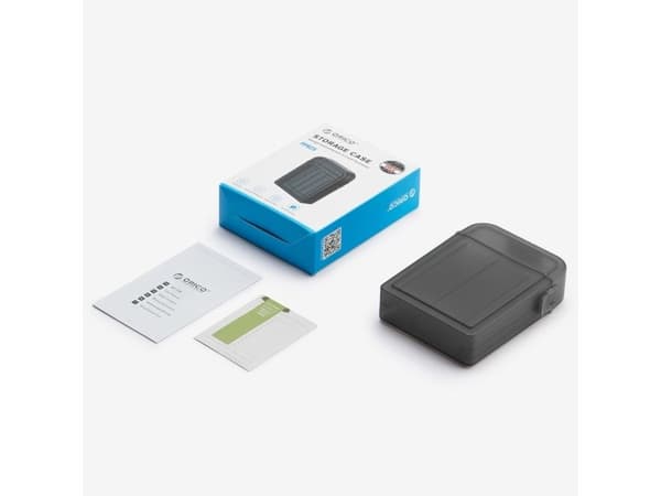 Orico PPH-25 skyddsfodral 2,5" diskbox - halvgennomsynlig, grå