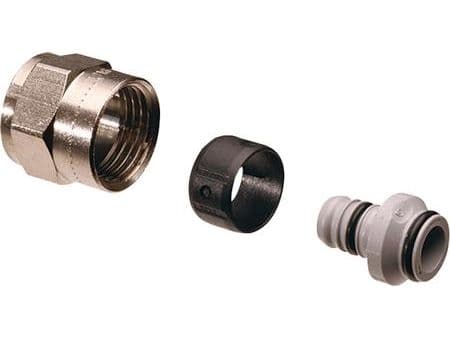 Kompressionskoppling Unipipe 16 mm x 1/2"