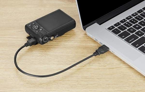 Renkforce RF-4455807, 0,3 m, USB A, Mini-USB B, USB 2.0, 0,48 Gbit/s, Sort