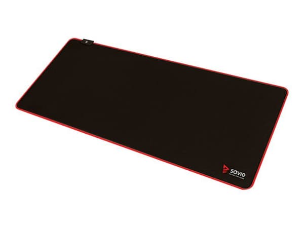 SAVIO GAMING Turbo Dynamic - Musematte - LED Edition - størrelse L