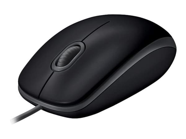 Logitech M110 Silent, Molempikätinen, Optinen, USB A-tyyppi, 1000 DPI, Musta