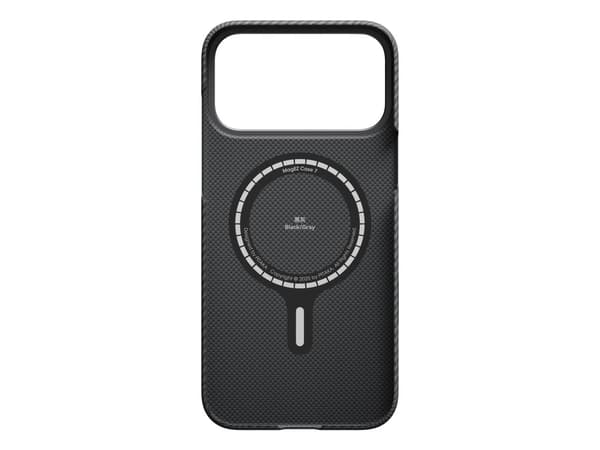 PITAKA Ultra-Slim MagSafe kotelo iPhone 17 Pro musta harmaa