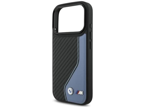 BMW M Carbon Logo MagSafe-deksel til iPhone 17 Pro - blå