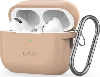 Tech-Protect silikondeksel Apple AirPods Pro 1/2 - kaffe latte