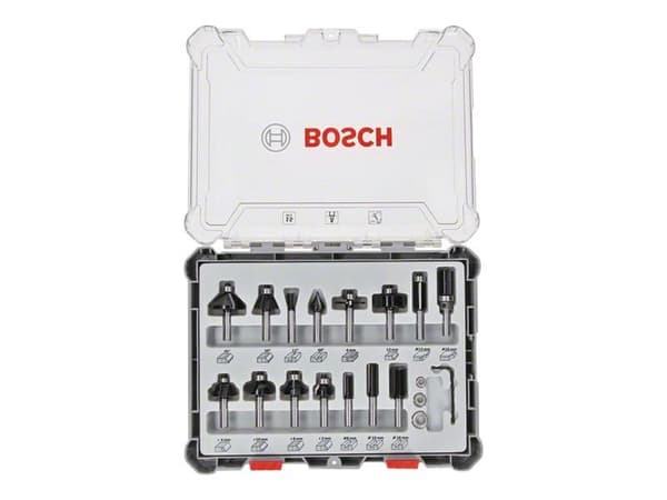 Bosch CUTTERS SET HM 6MM 15 stycken