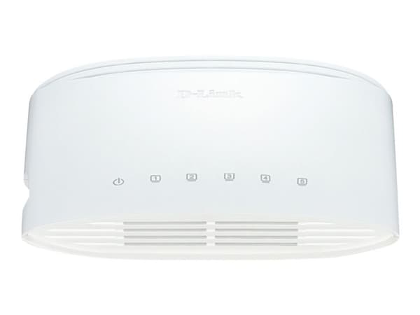 D-Link DGS 1005D - Switch - ohanterad - 5 x 10/100/1000 - skrivbordsmodell