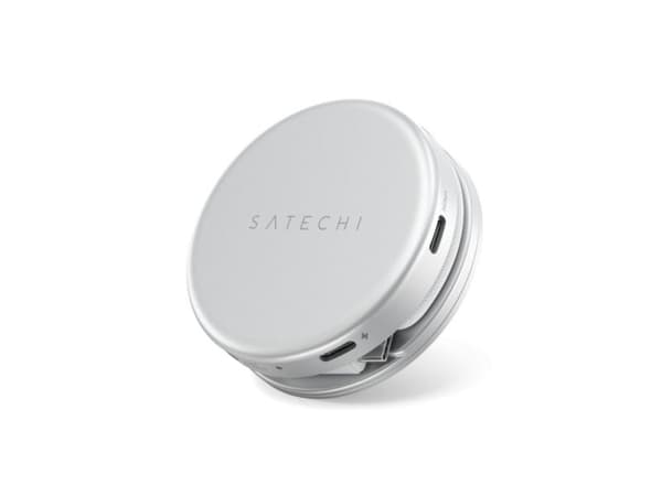 Satechi OntheGo? 5-i-1 multiportadapter för MacBook Neo - Silver