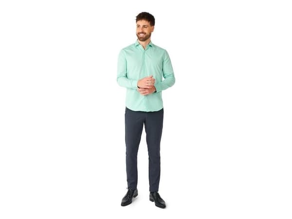 Lys mint skjorte
