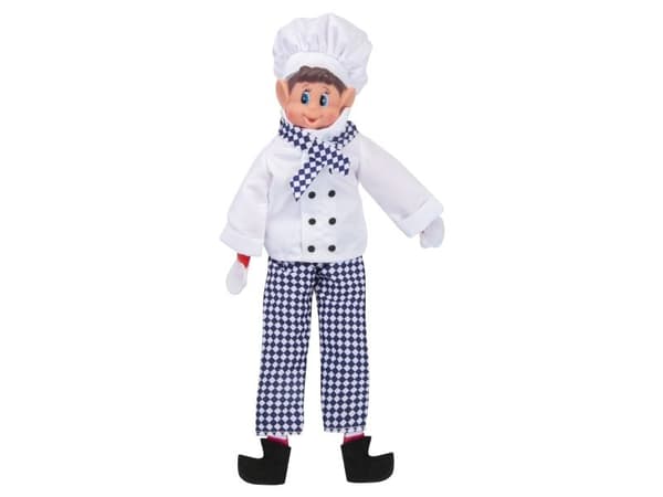Nisse kockoutfit med mössa