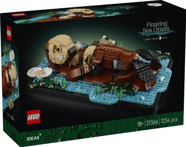 LEGO Ideas 21366 Floating Sea Otters