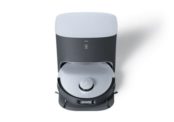 Ecovacs Deebot X1 Plus, Pölypussi, Musta, Harmaa, Pyöreä, Pölypussi, 2 renkaita, Lataus