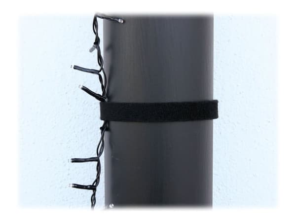 LTC ROLL STRAP - Kosketuskiinnitteinen hihna - musta