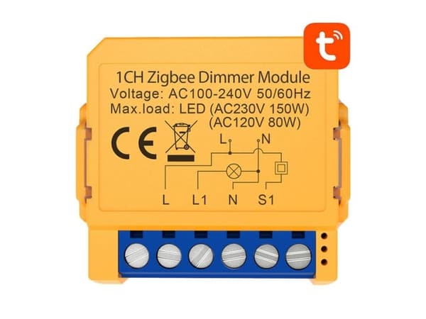 Smart vägguttag ZigBee Avatto ZDMS16-2 TUYA