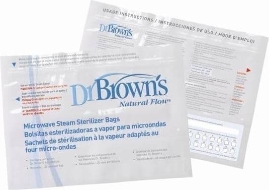 Dr Browns sterilization bags, 5 pcs (000217)
