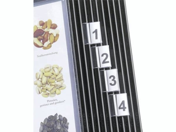 Indexflikar 50 mm transparent (10-pack)