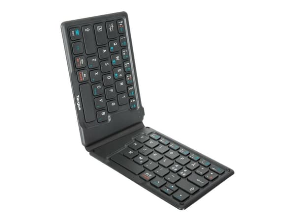 Targus AKF003NO, Mini, Langaton, Bluetooth, QWERTY, Musta