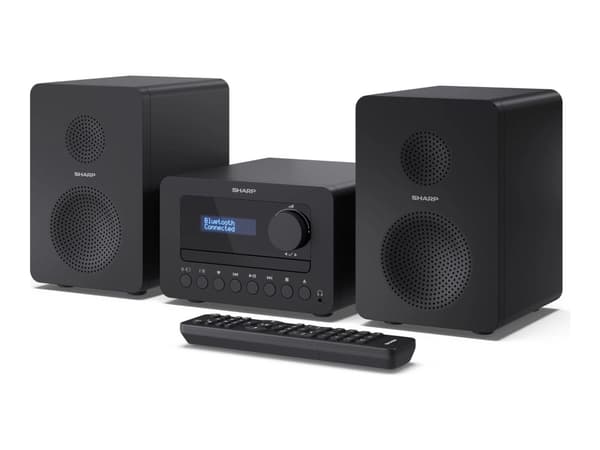 Sharp XL-B514(BK) TOKYO FM Hi-Fi mikrojärjestelmä, musta | Sharp
