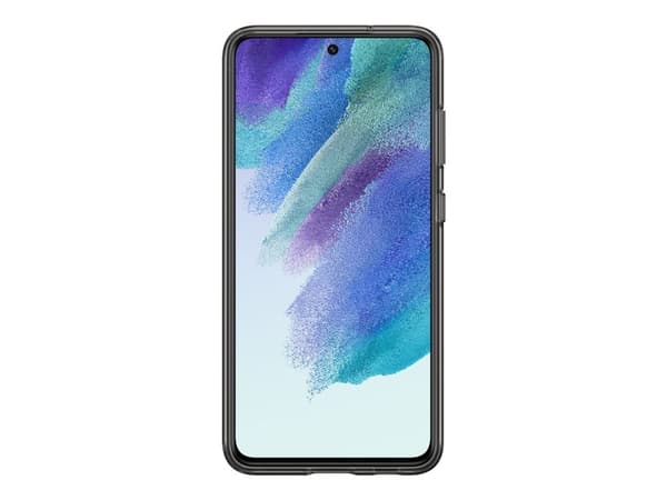 SAMSUNG S21 FE Clear Strap Cover Dark Grey