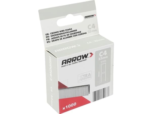 Arrow Tool Group 341833 Smalrygklammer 1000 stk
