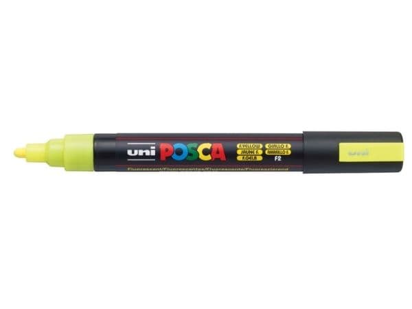 POSCA PC-5M fluorescerande gul