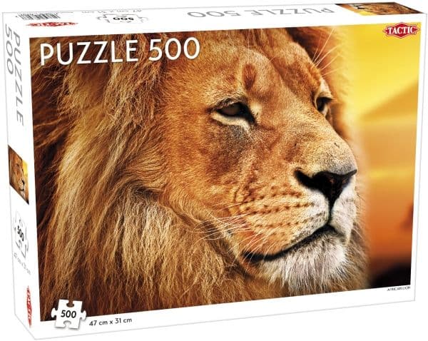 Tactic African Lion 500 pcs, 500 stykker, Dyr, 8 år