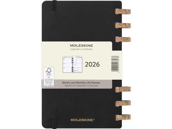 Spiral Planner 12M Large Sort 2026