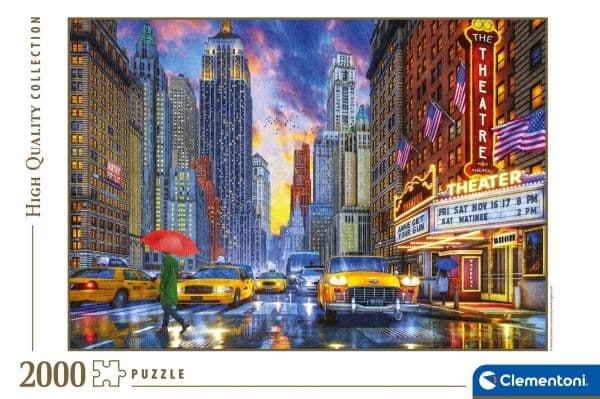 CLE puslespill 2000 HQ Rainy Manhattan 32086